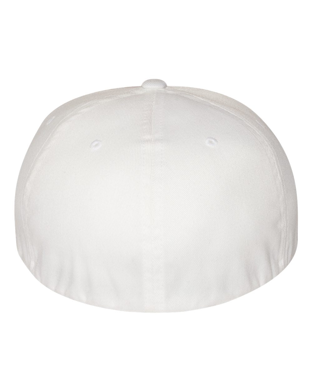Flexfit Fitted Hat Flatbill with Custom Leather Patch