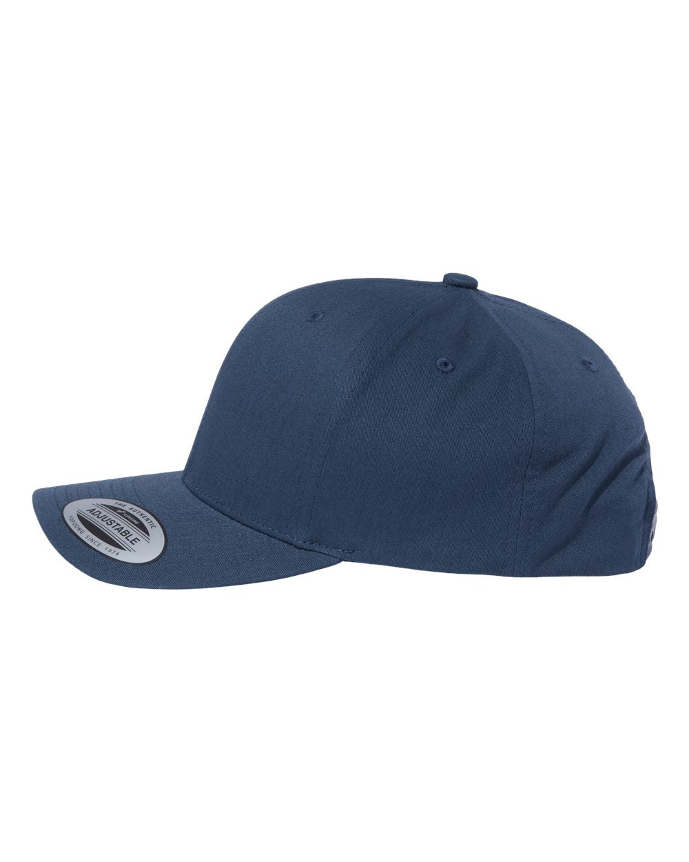 Six Panel Snapback hat with Custom leather patch