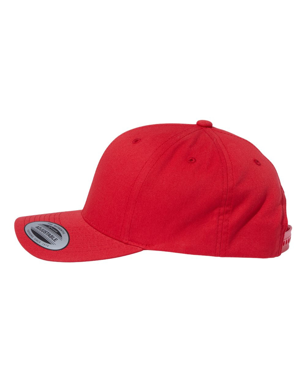 Six Panel Snapback hat with Custom leather patch
